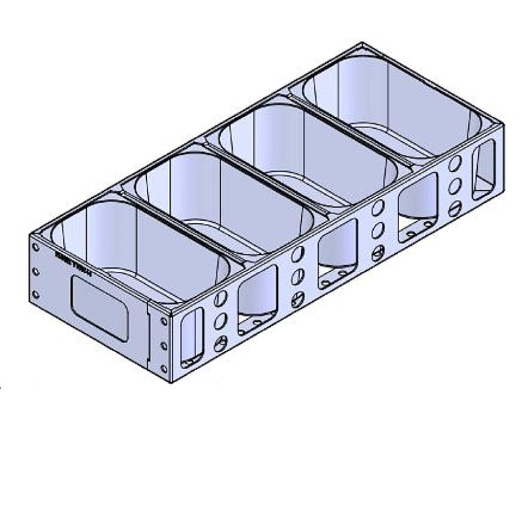 [DDRX-23021] FORMSETT 59x25 4x2,9L DD-type 233mm FARMHOUSE 800g **OUTLET**