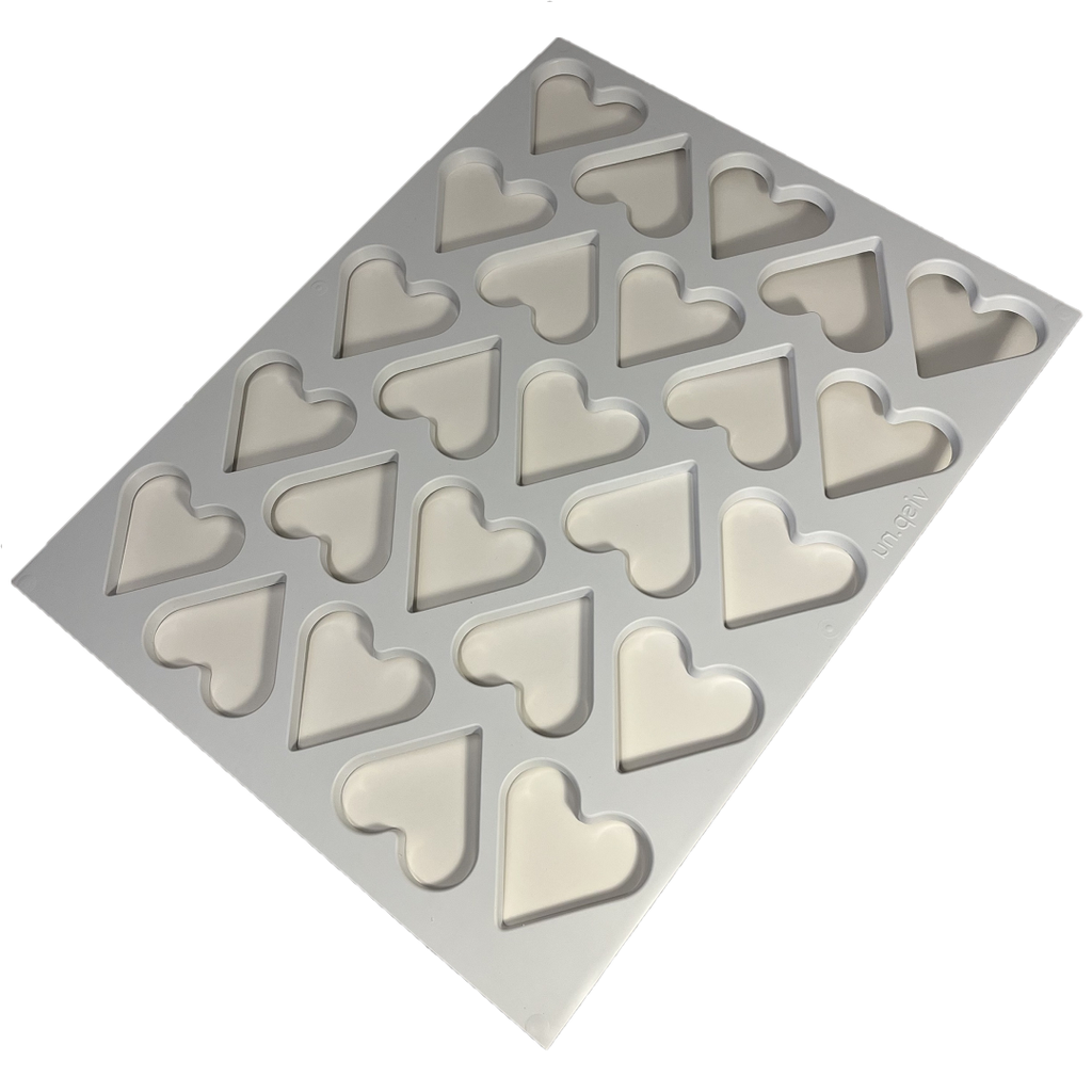 [DI-HEART] STANS 45x60 HJÄRTA 25st 75x98x10mm Plast