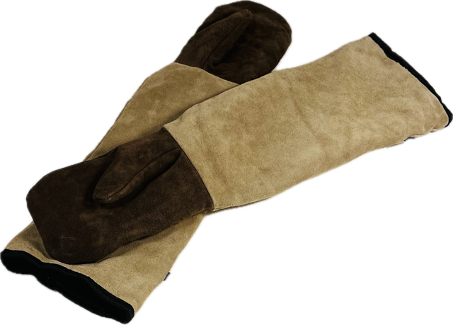 BAKING MITTEN SUEDE EXTRA LONG 