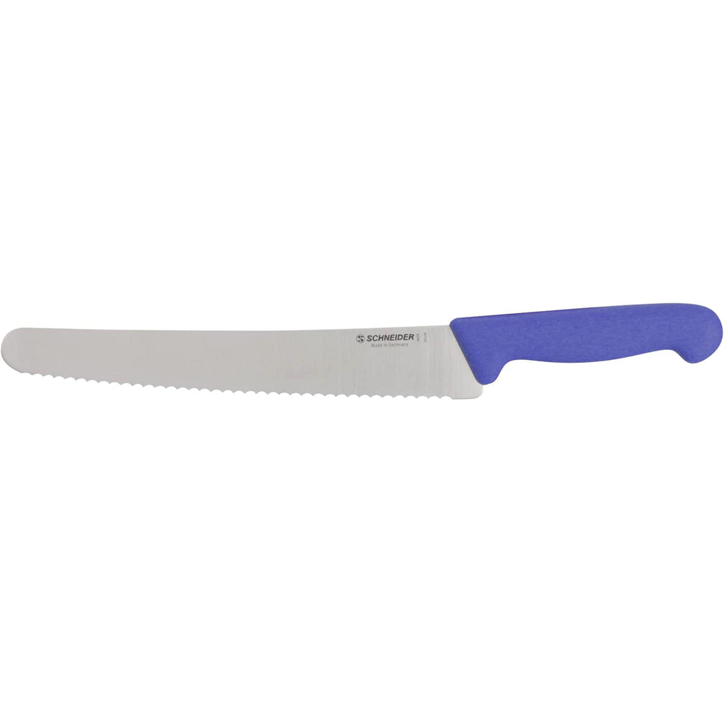 [SR-260702] KNIV 250mm Bølgeskær BLÅ