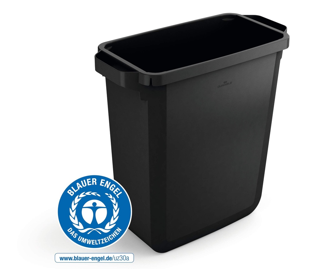 [DB-1800503221] BIN 60L RECTANGULAR BLACK