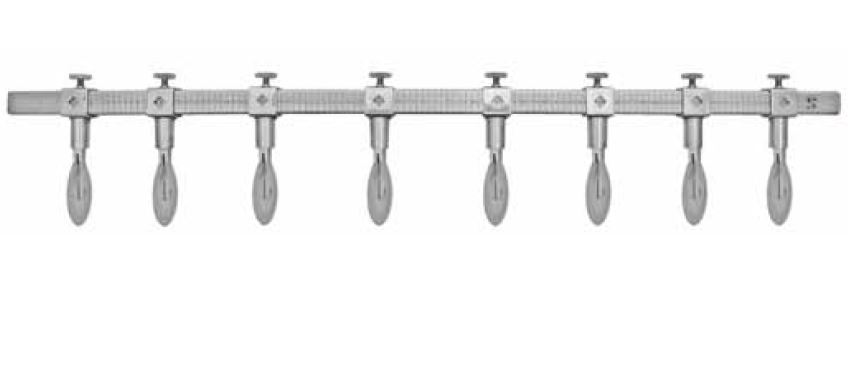 [SR-153450] KAGESPORE JUSTERBAR GLAT ø55mm 8-rader