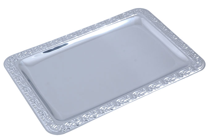 [LA-9155] SERVERINGSFAD 500x360mm Rustfrit stål 