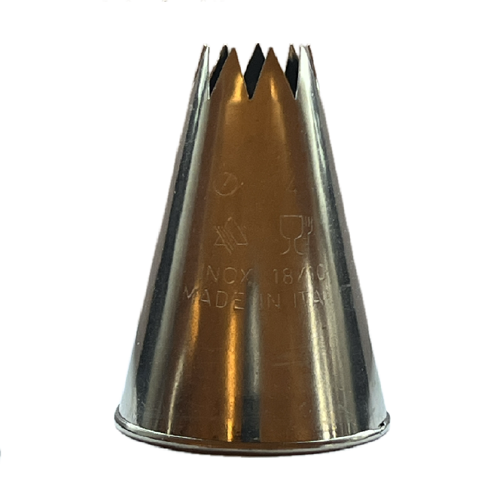 [PI-127-14] PIPING BAG NOZZLE STAR ø14mm