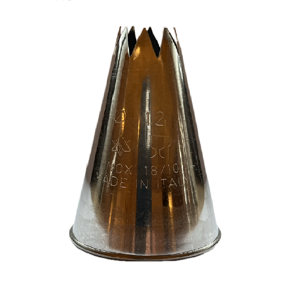 [PI-127-10] PIPING BAG NOZZLE STAR ø10mm