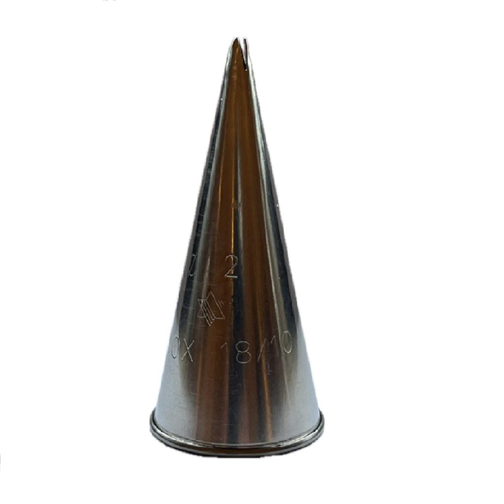 [PI-127-2] PIPING BAG NOZZLE STAR ø2mm