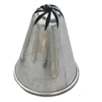 [LA-23603] PIPING BAG NOZZLE ROSE ø14mm