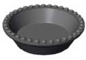 [PI-PIASTRA-F] STEGEPLADE Pavoni Cookmatic RUND 8stk ø90x21mm