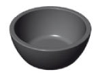 [PI-PIASTRA-2] STEKEPLATE Pavoni Cookmatic RUND 30stk ø40x18mm