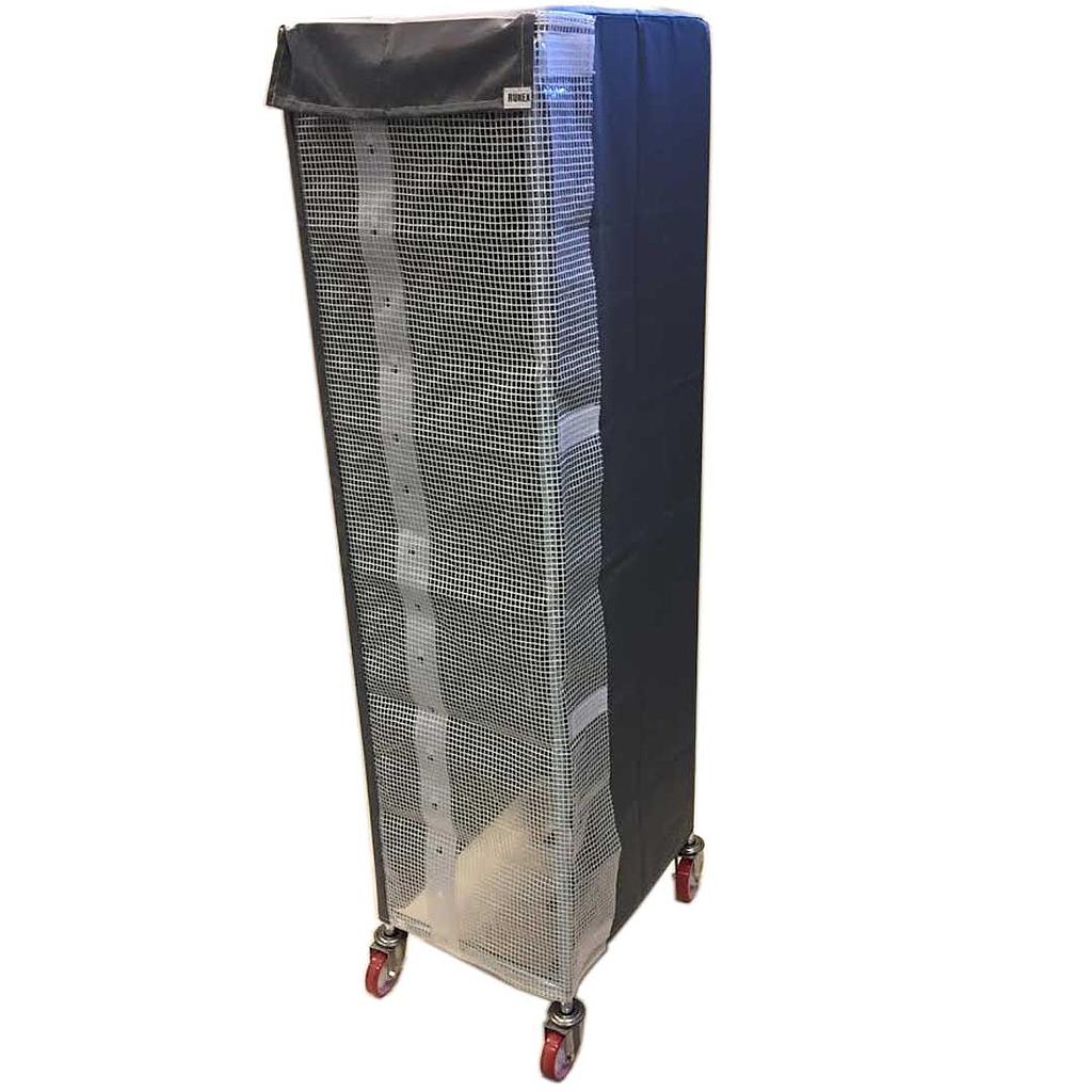 [SN-14531-PED] RACK DUST COVER 40x60 H:1650mm Transparent door