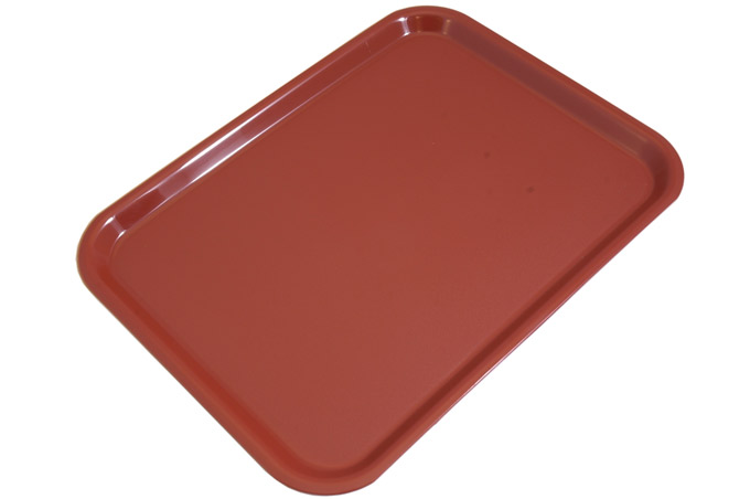 [VO-4333-14] SERVERINGSBRETT LUNSJ 33x43 MøRKRøD **OUTLET**