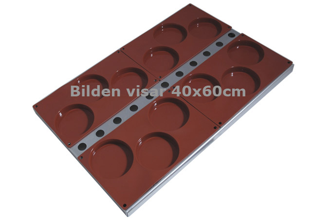 [FORX-14743] MALLPLÅT 45x60 för 4x Silikonform 'PI-FR023'