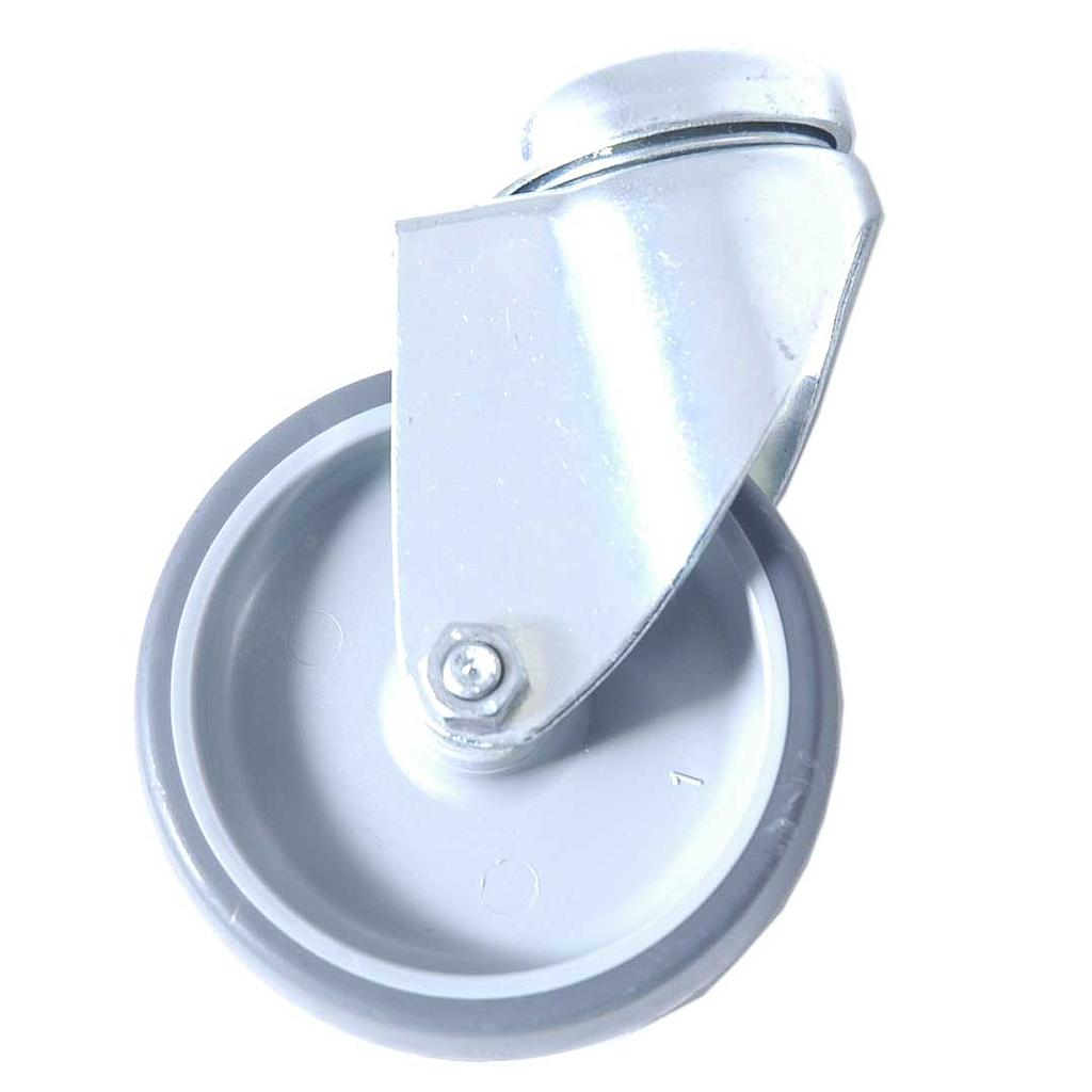 HJUL KOMPLET ø75mm Centerhul Galvaniseret stål
