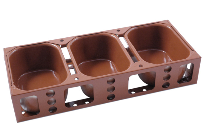 [DDRX-16136-re] TIN SET 46x19 3x1,6L DD-type 175mm FARMHOUSE 400g RilonElast 