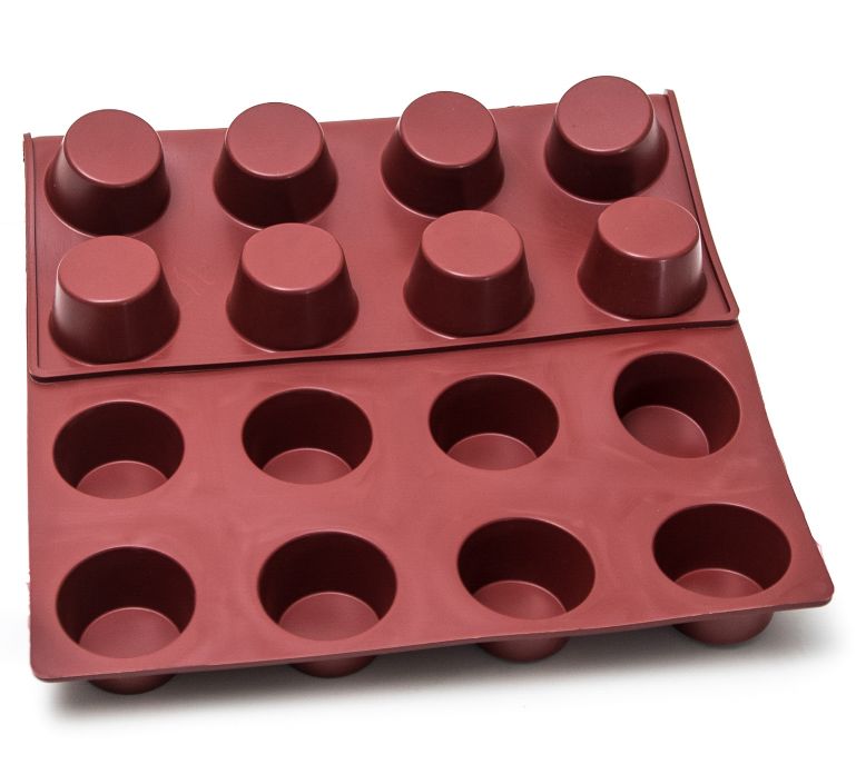 [MA-000601] SILIKONMATTA 40x60 MUFFIN 24st ø67mm  
