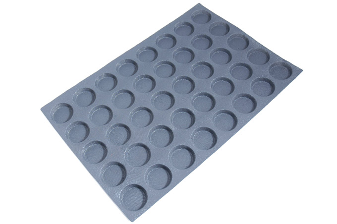 [MA-010283] SILIKONMATTA 40x60 RUND 40st ø59mm 