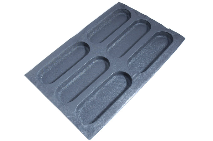 [MA-010796] SILIKONEMÅTTE 40x60 CIABATTA 6stk 260mm 