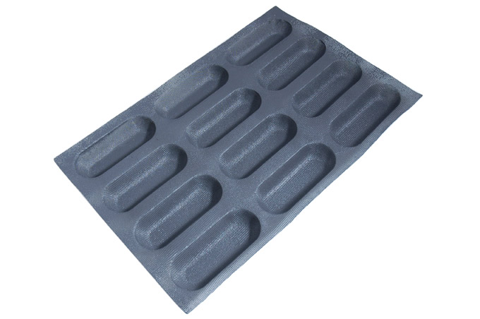 SILIKONMATTE 40x60 BAGUETTE 12stk 169mm 