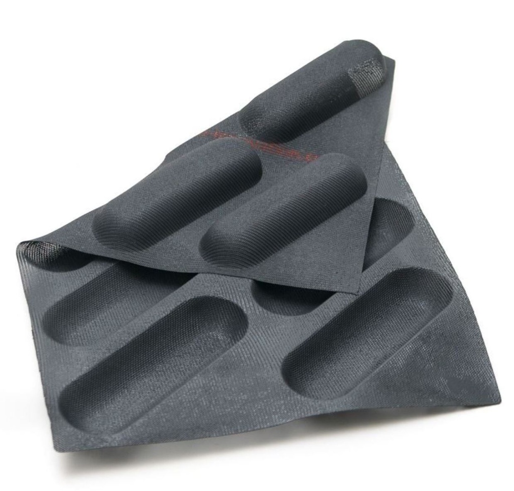 [MA-010793] SILICONE MAT  40x60 BAGUETTE 10st 200mm 