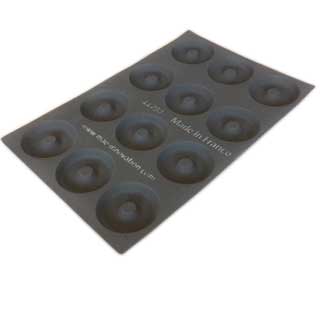 SILIKONEMÅTTE 40x60 BAGEL 12stk ø110mm 