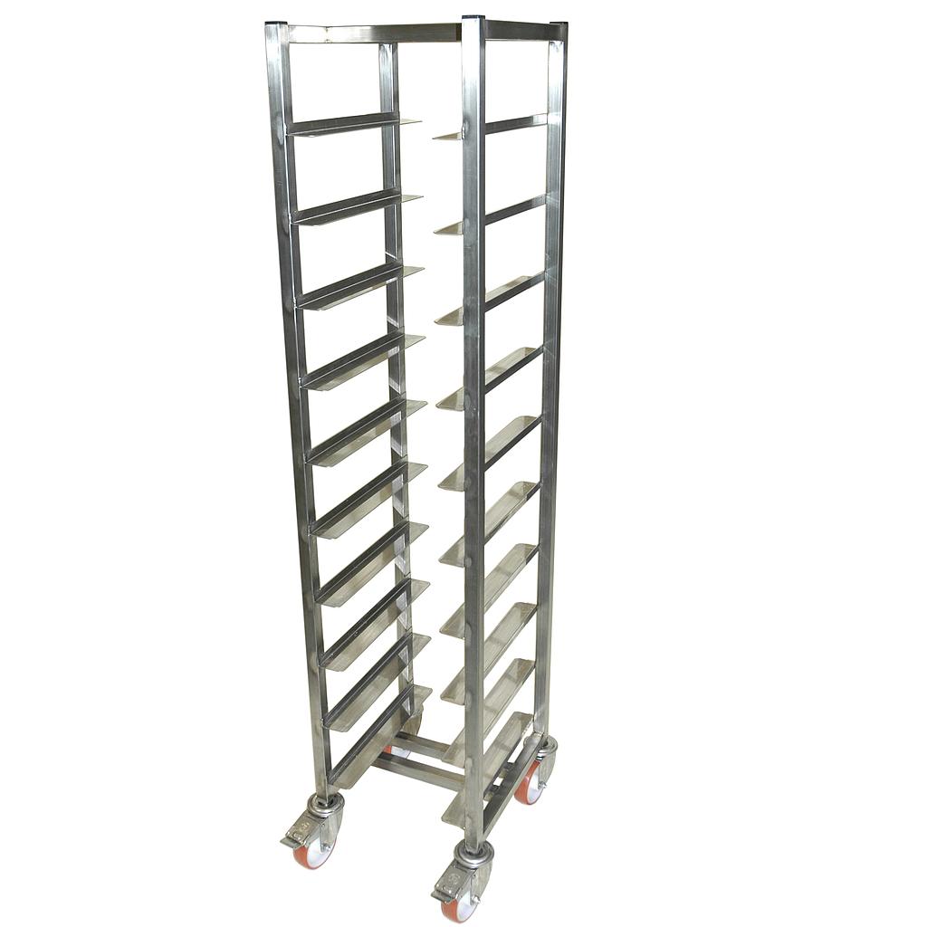 [SRRX-BV3343] SERVING TRAY TROLLEY LUNCH 33x43 10-rung 
