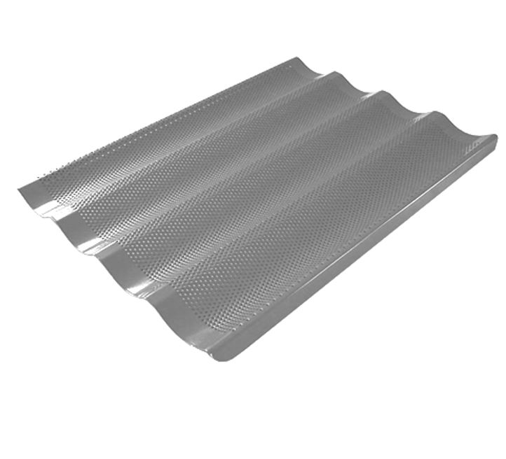 [BTRX-5072] FLUTED TRAY 45x60 4 BAGUETTE