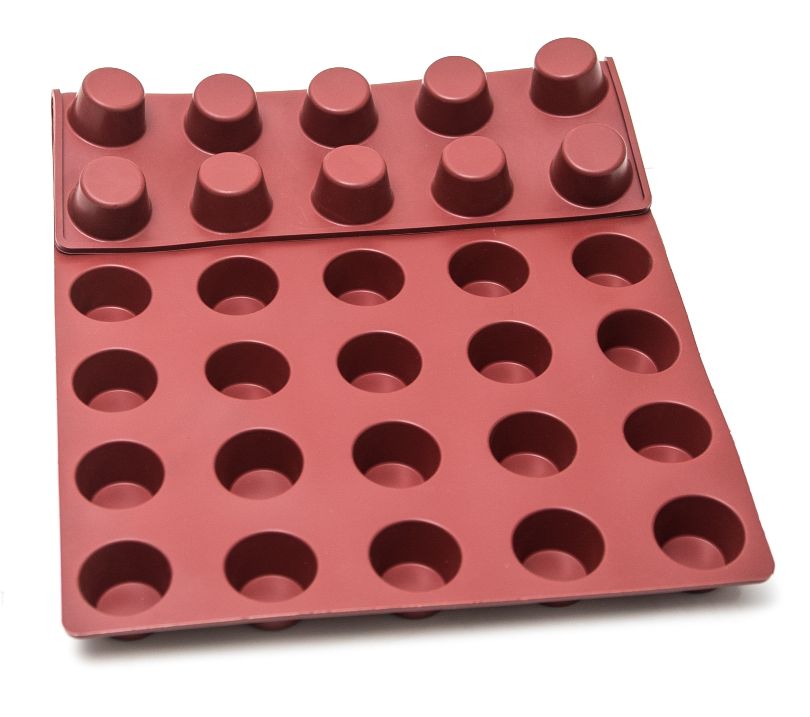 [MA-000602] SILIKONMATTA 40x60 MUFFIN 40st ø49mm  